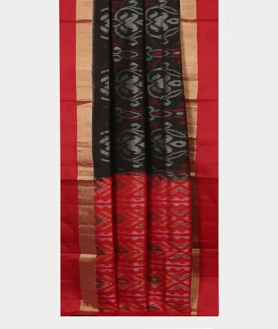 Black Soft Silk Saree T3265242