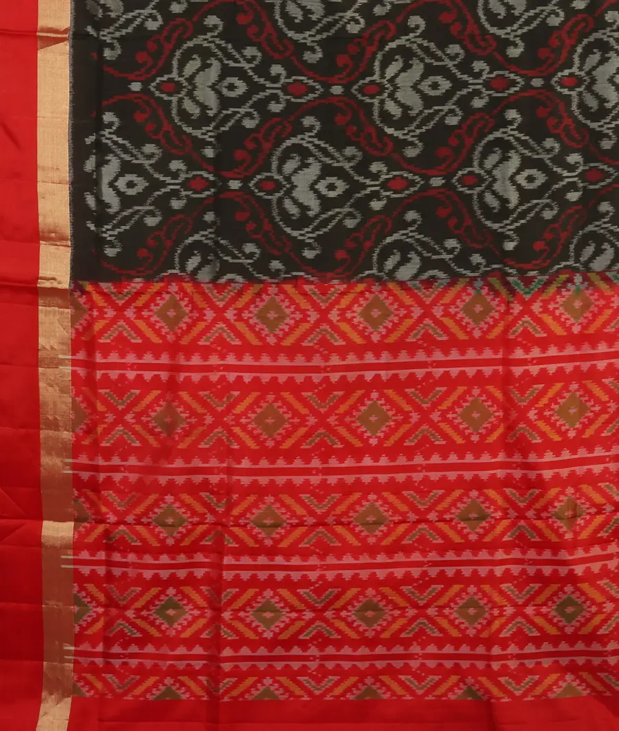 Black Soft Silk Saree T3265244