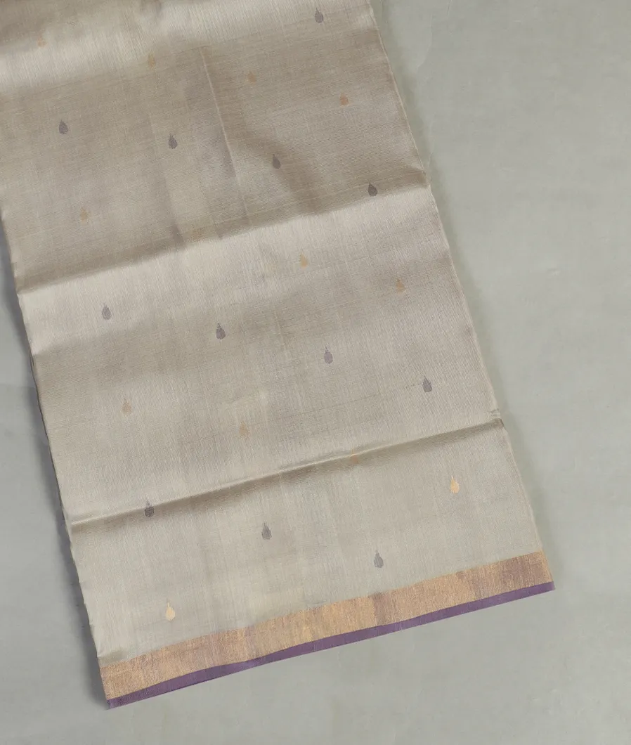 Grey Uppada Silk Saree T453859-image