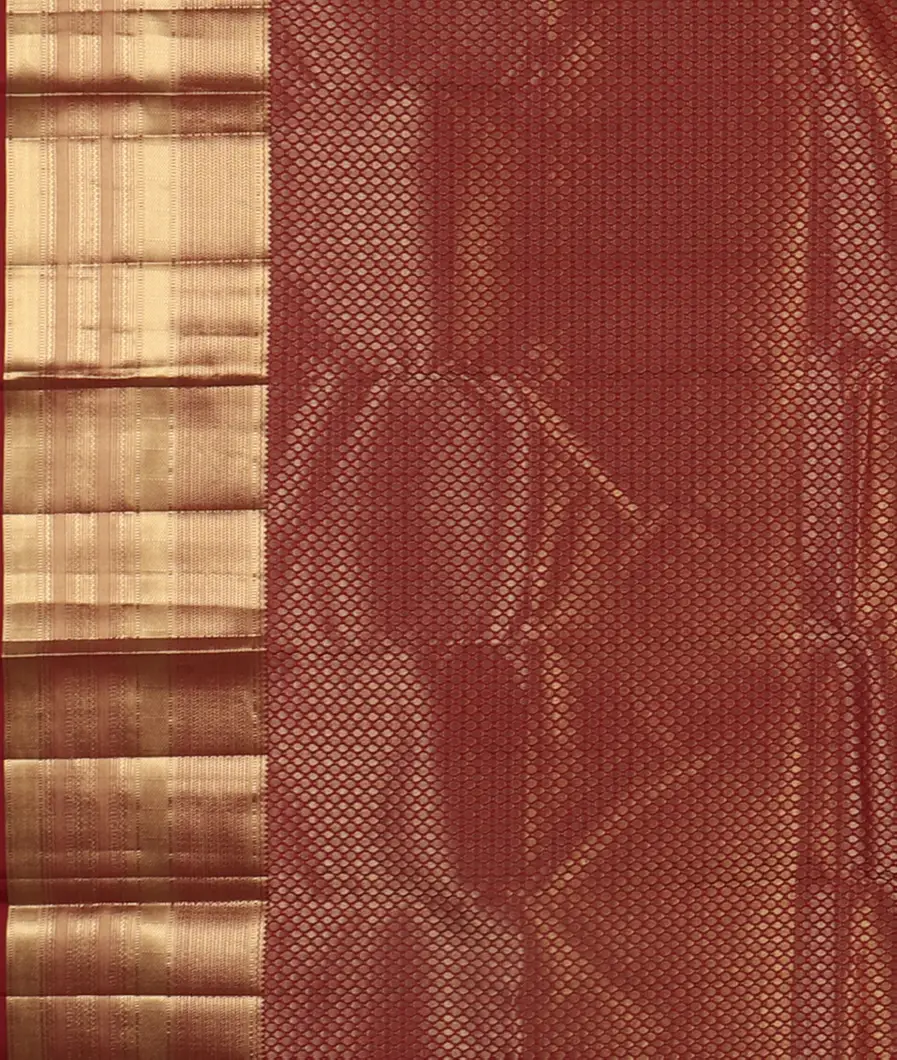 Maroon Soft Silk Saree T4601803