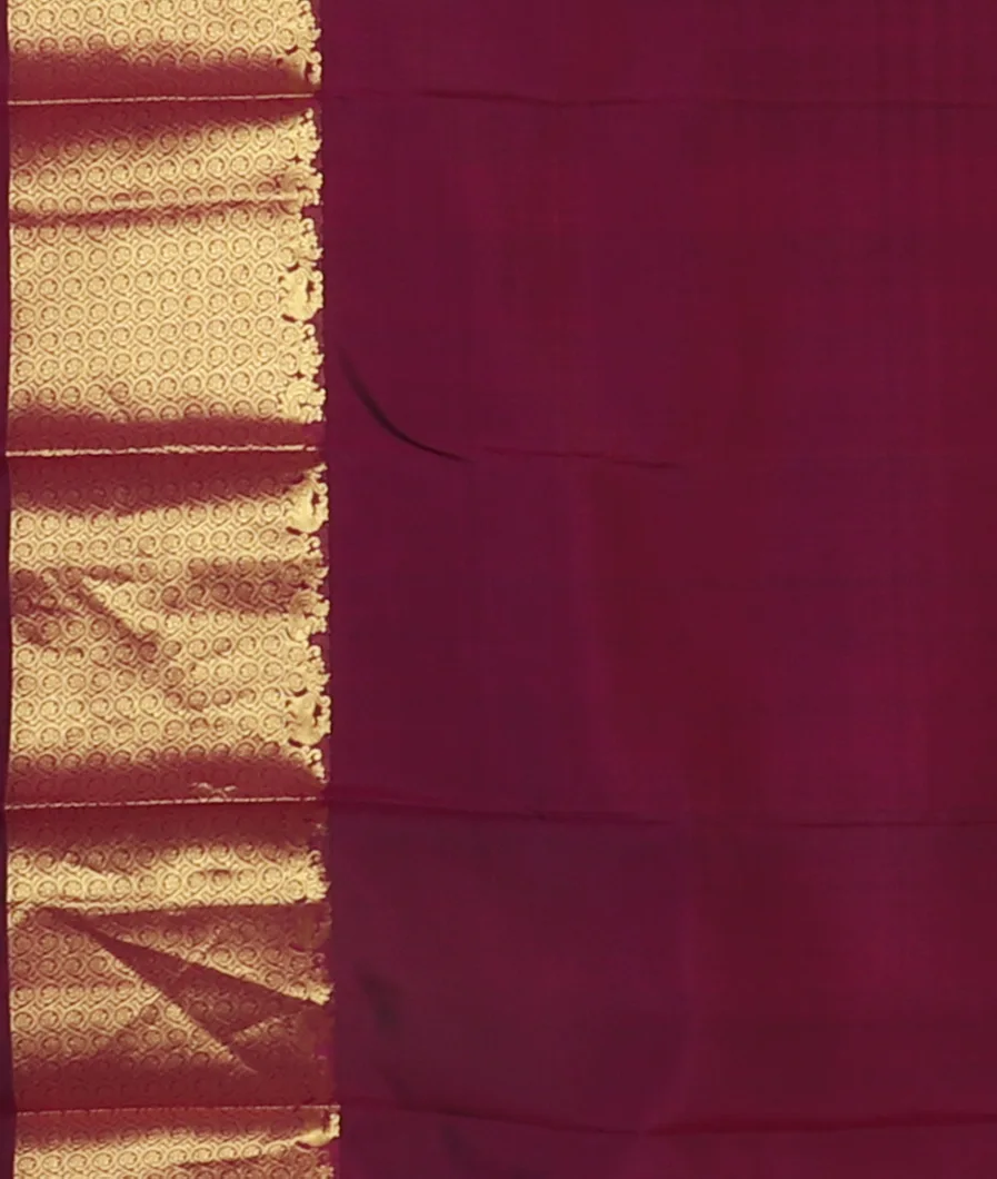 Burgundy Soft Silk Saree T4463423