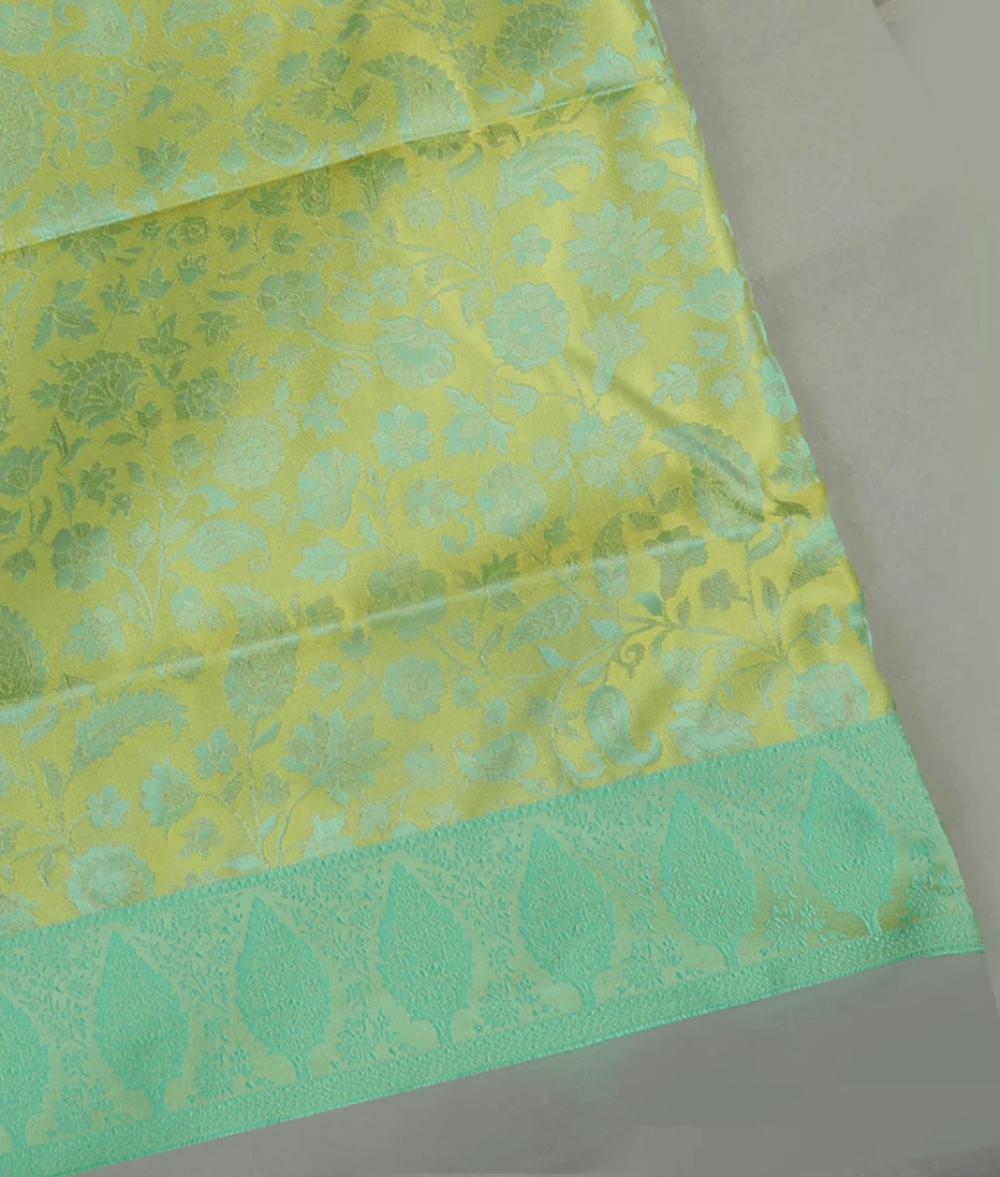 Yellow Soft Silk Saree T461878-image