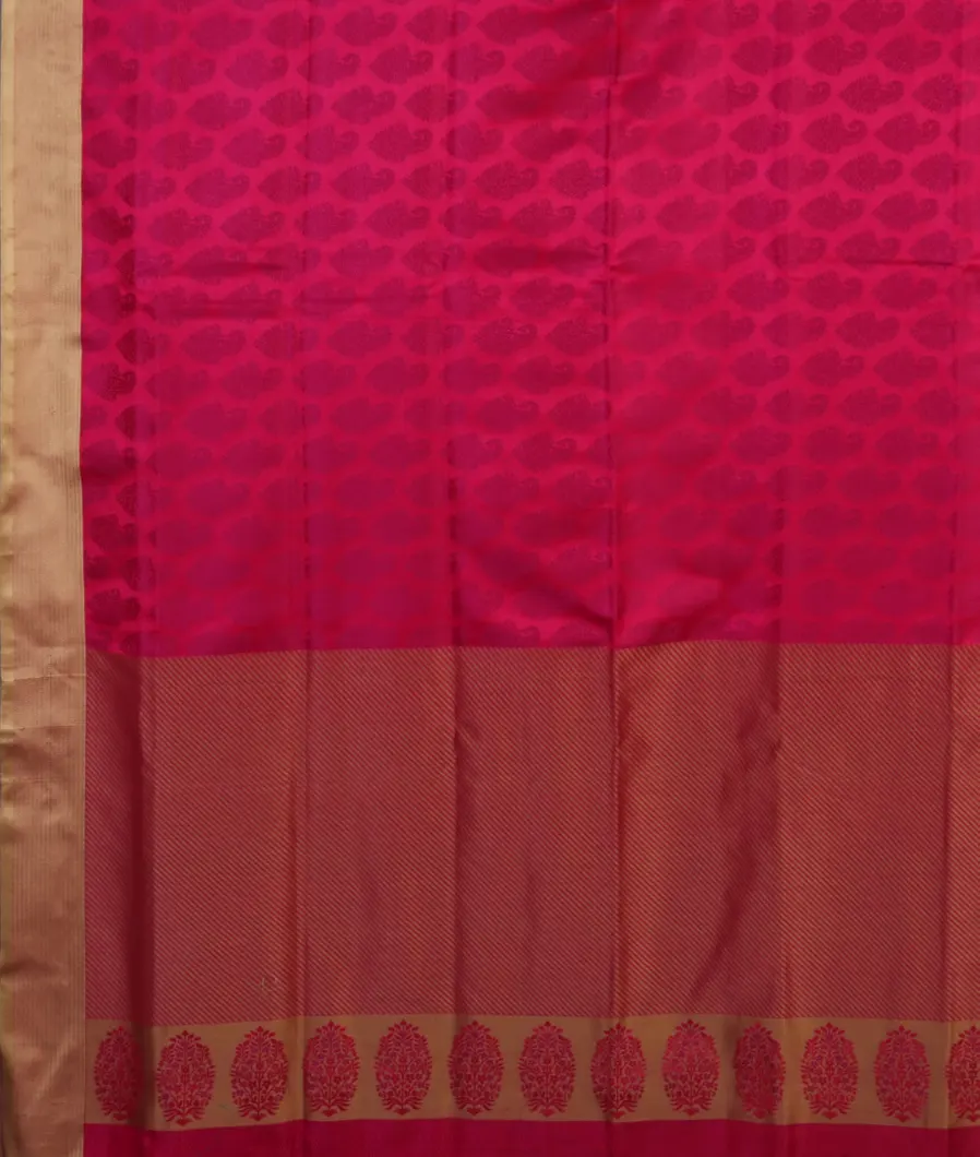 Pink Soft Silk Saree T4618454