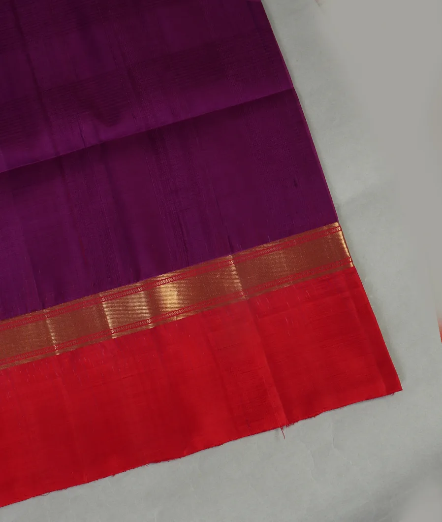 Purple Soft Silk Saree T460153-image