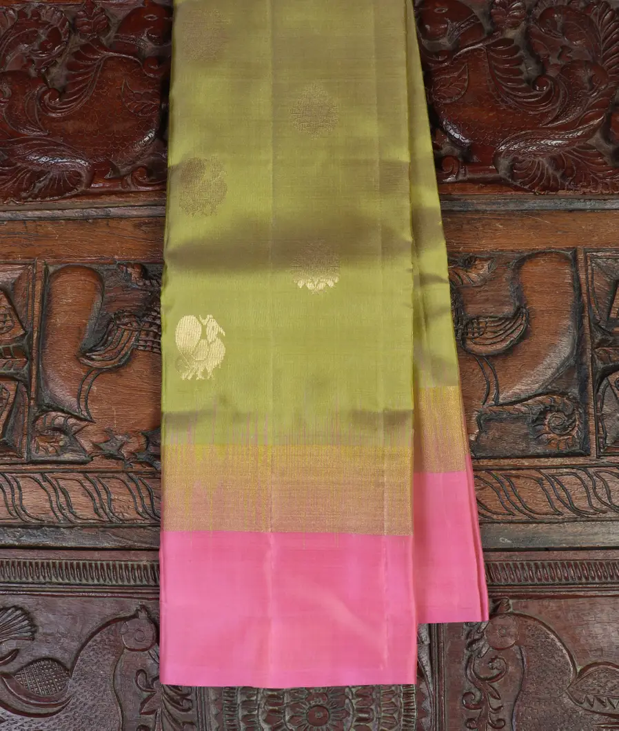Green Soft Silk Saree T462873-image