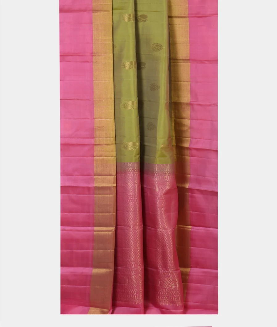 Green Soft Silk Saree T4628732