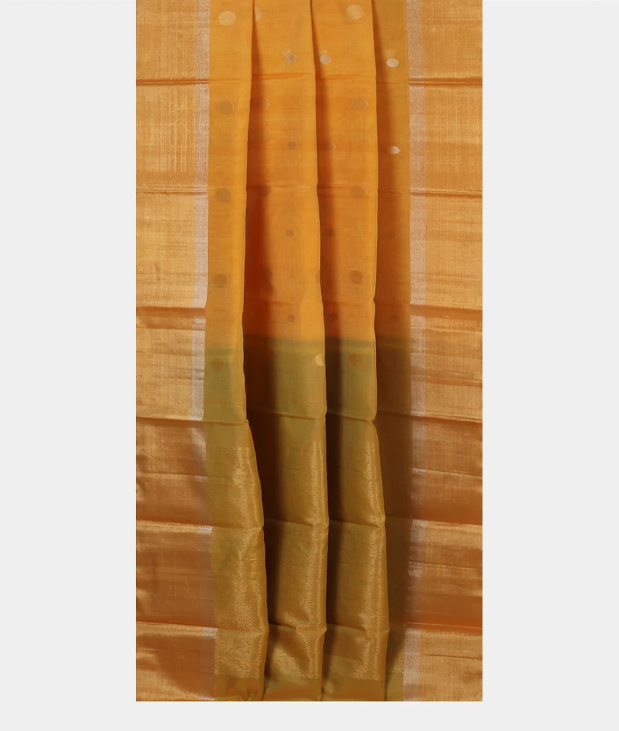 Yellow Silk Cotton Saree T4627502