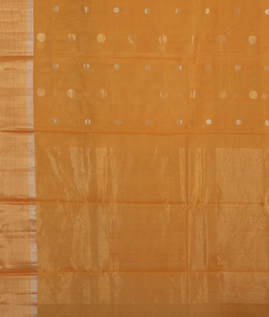 Yellow Silk Cotton Saree T4627504