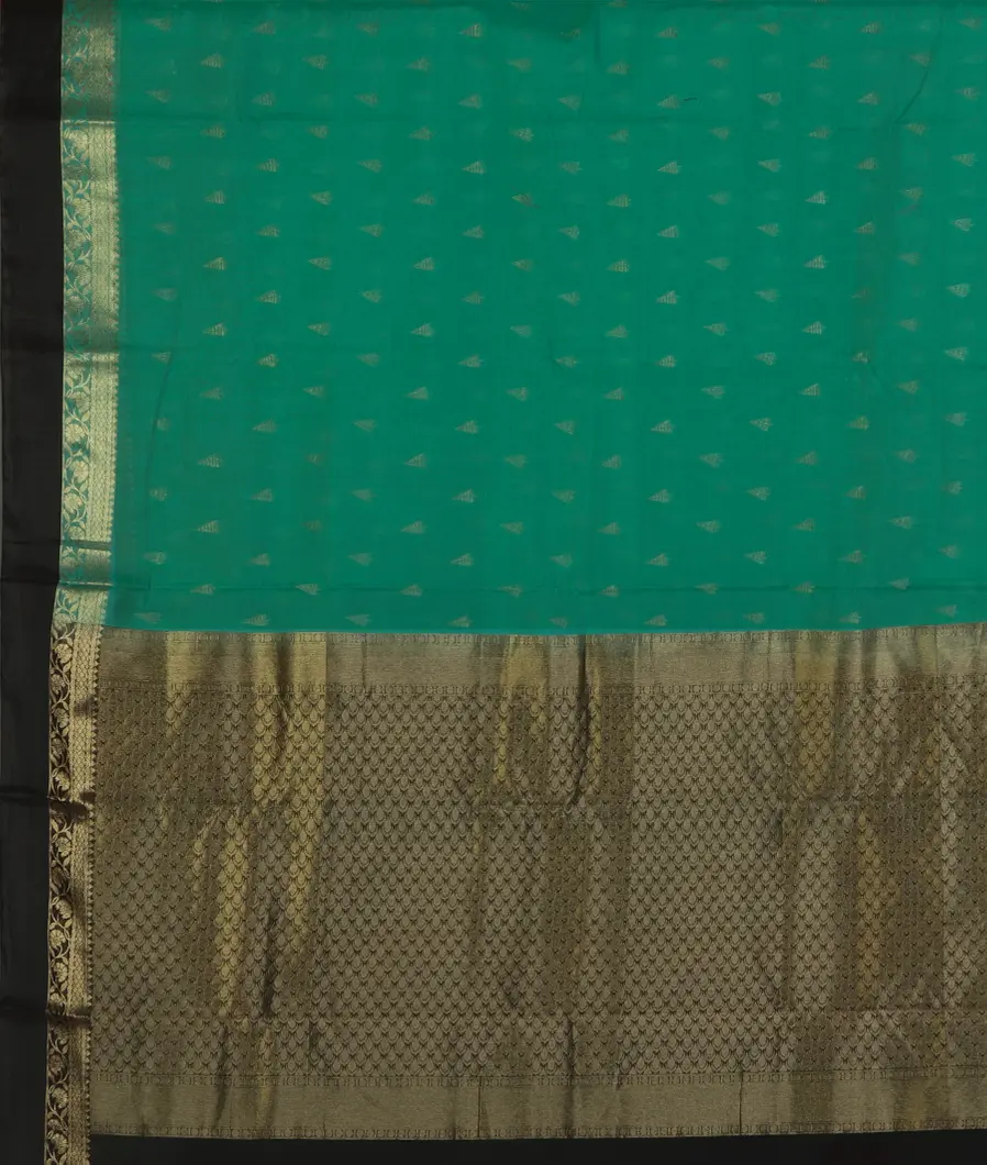 Green  Silk Cotton Saree  T4627784