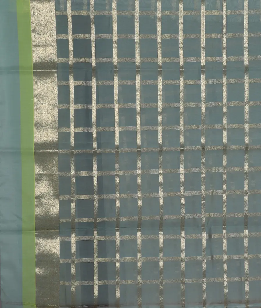 Beige Silk Cotton Saree T4628213