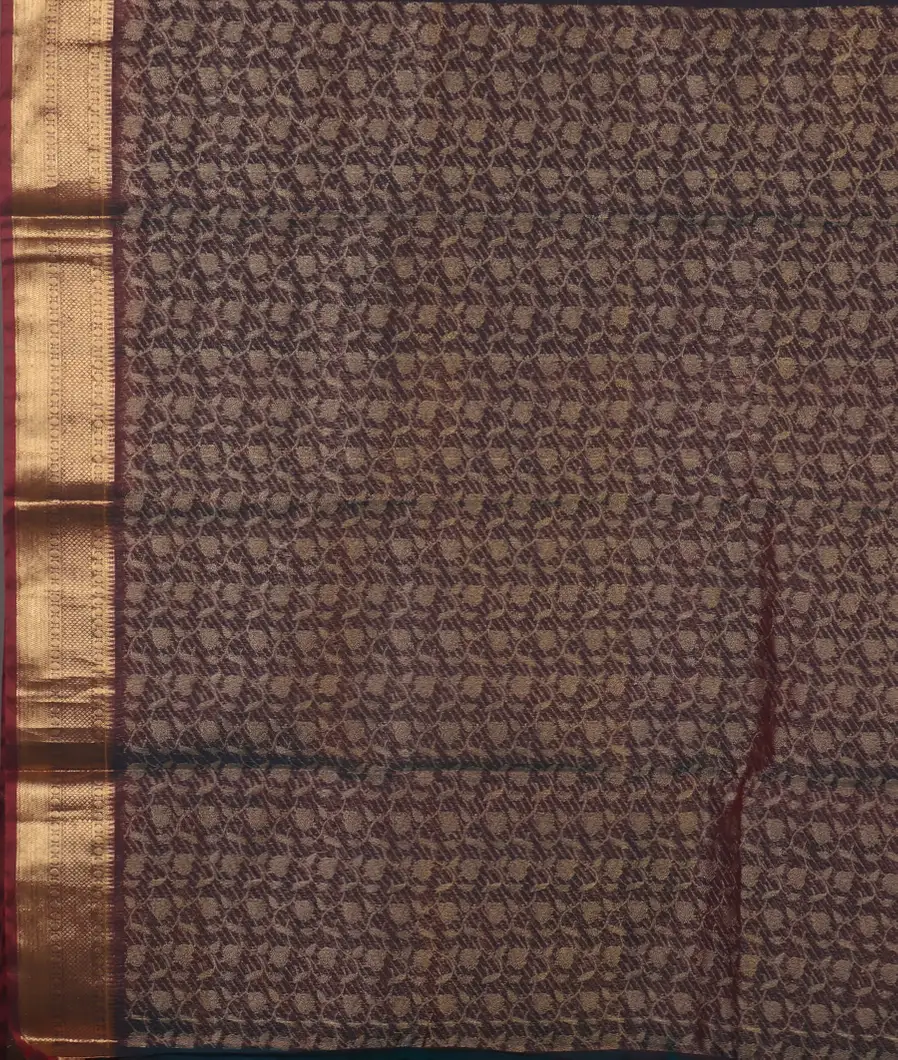 Blue Silk Cotton Saree T4627693