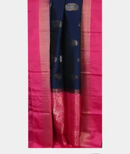 Blue Soft Silk Saree T3898162