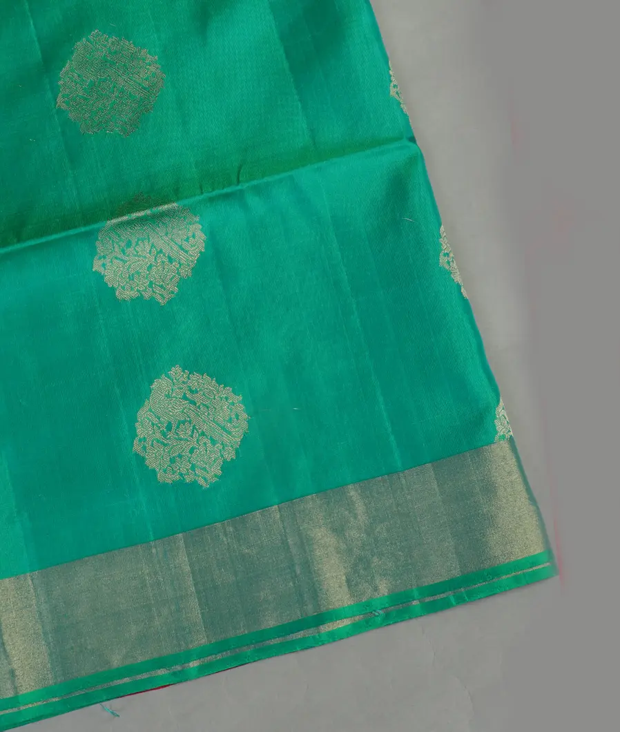 Green Soft Silk Saree T441939-image