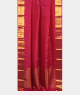 Magenta Handwoven Kanjivaram Silk Dupatta T4592852