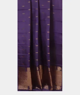 Purple Handwoven Kanjivaram Silk Dupatta T4198102