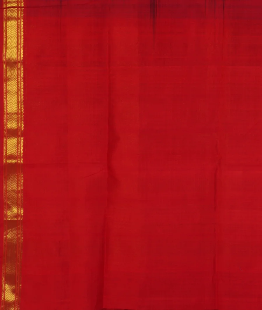 Blue Silk Cotton Saree T4602753