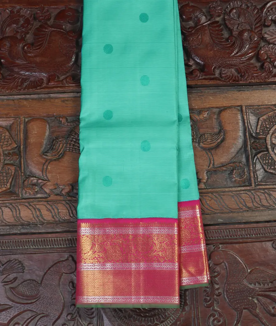 Blue Handwoven Kanjivaram Silk Saree T437200-image