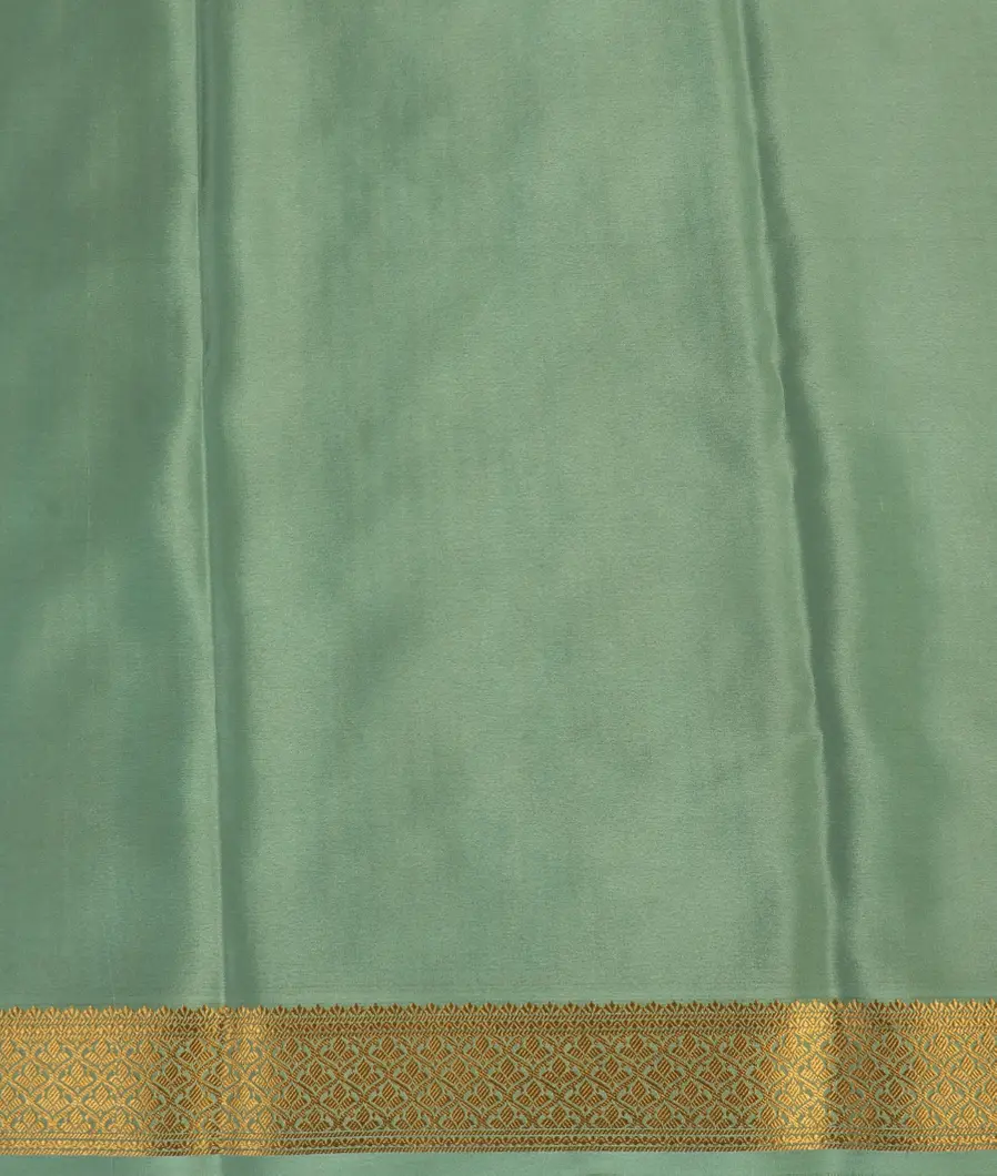 Green Mysore Crepe Silk Saree T4620133