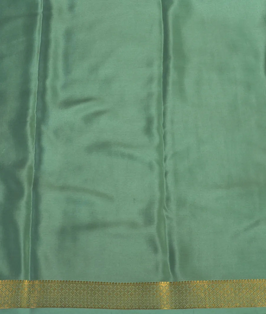 Green Mysore Crepe Silk Saree T4620123