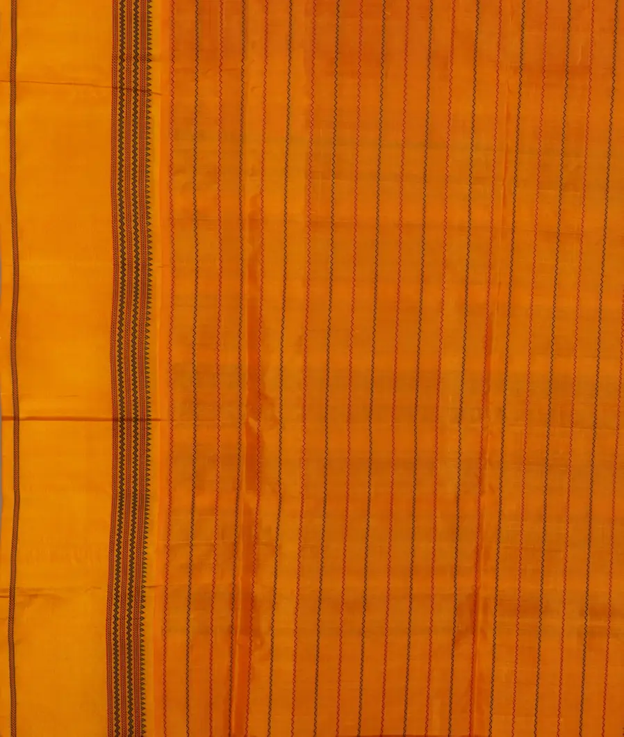 Pinkish Orange Silk Cotton Saree T4602143