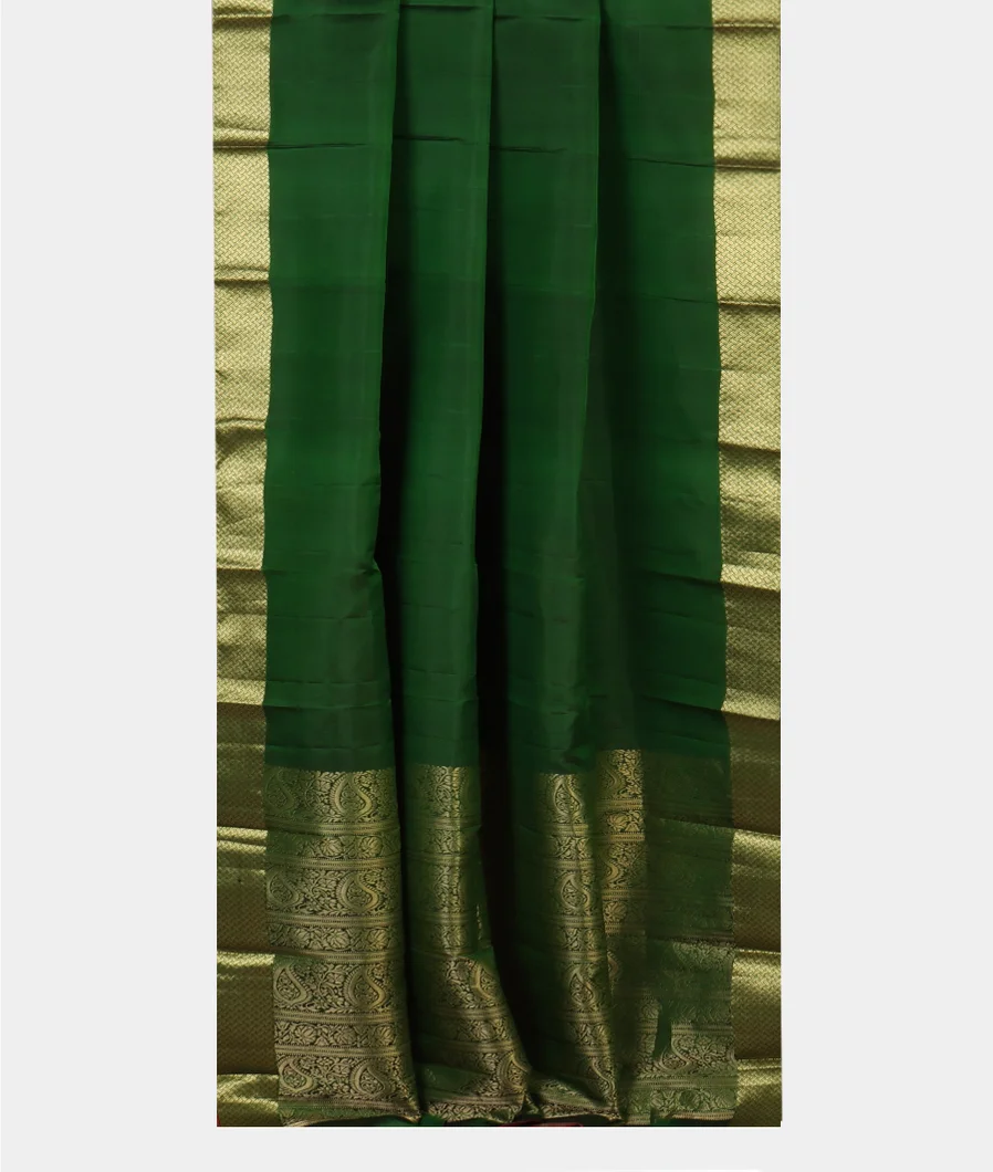 Green Soft Silk Saree T4421652