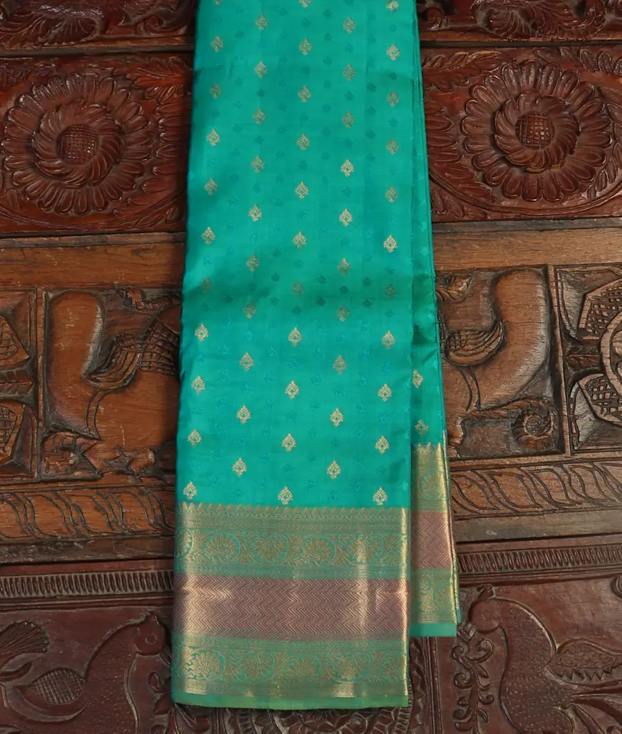 Green Soft Silk Saree T438246-image