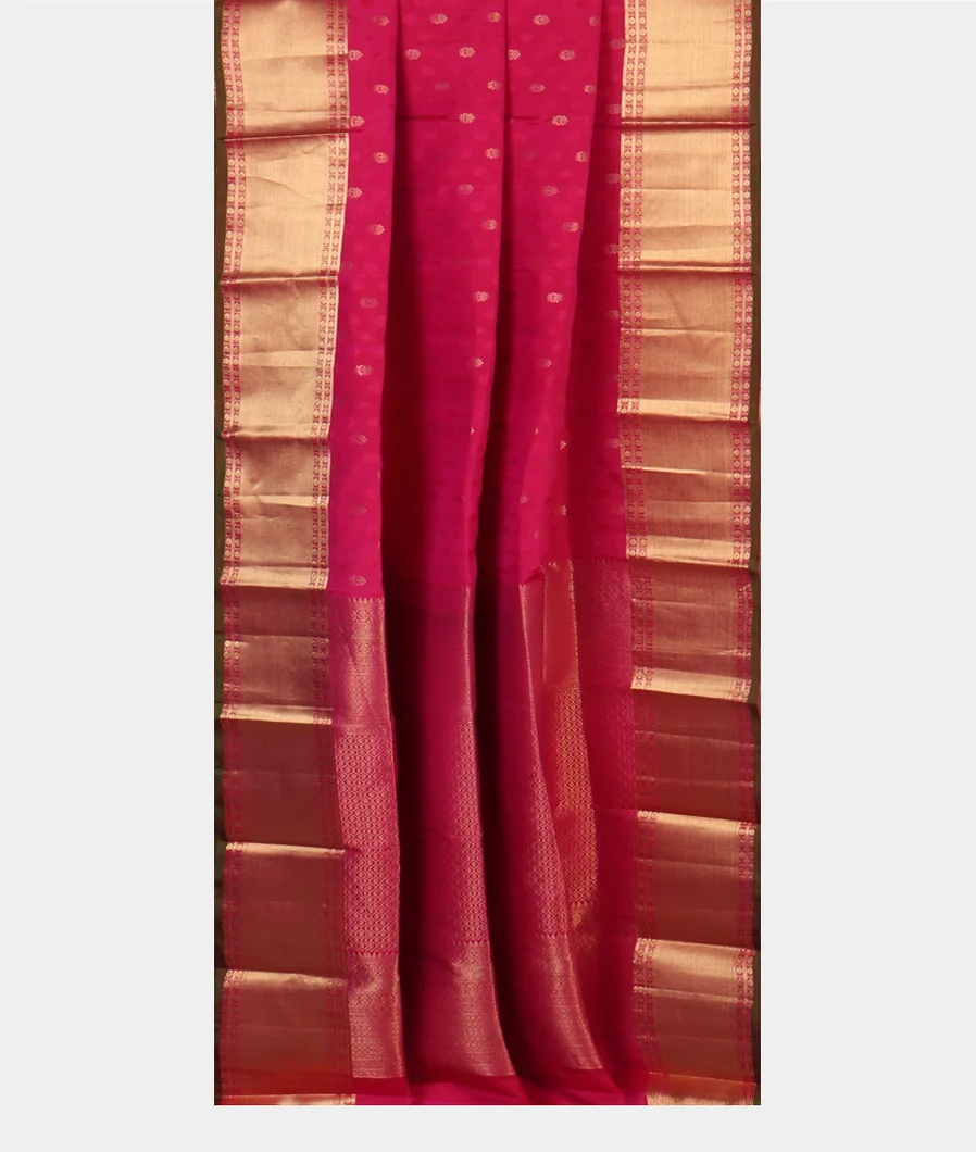 Magenta Soft Silk Saree T4499652