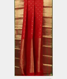 Red Soft Silk Saree T4498532