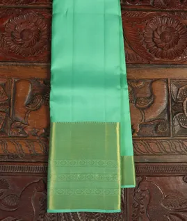 Green Soft Silk Saree T4306161