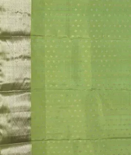 Green Handwoven Kanjivaram Silk Saree T4566323