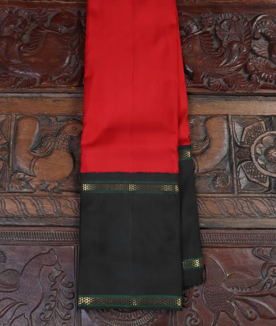 Red Handwoven Kanjivaram Silk Saree T455233-image