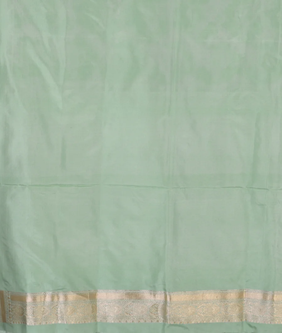 Blue Banaras Silk Saree T4585533