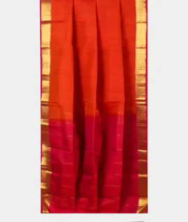 Orange Soft Silk Saree T4423382