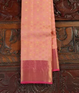 Pink Soft Silk Saree T4632961