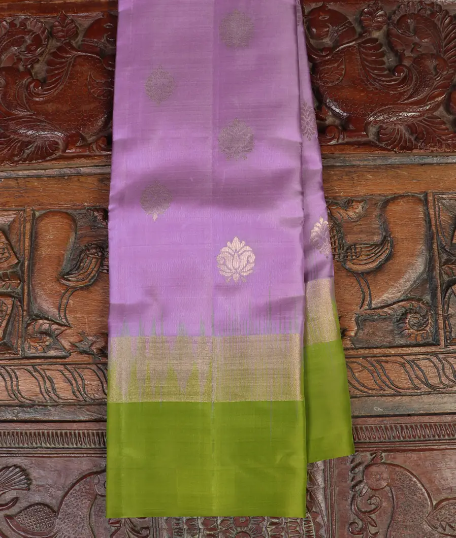 Lavender Soft Silk Saree T462877-image