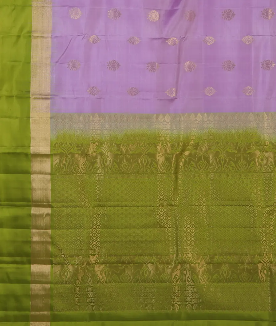 Lavender Soft Silk Saree T4628774