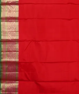 Red Soft Silk Saree T4372803