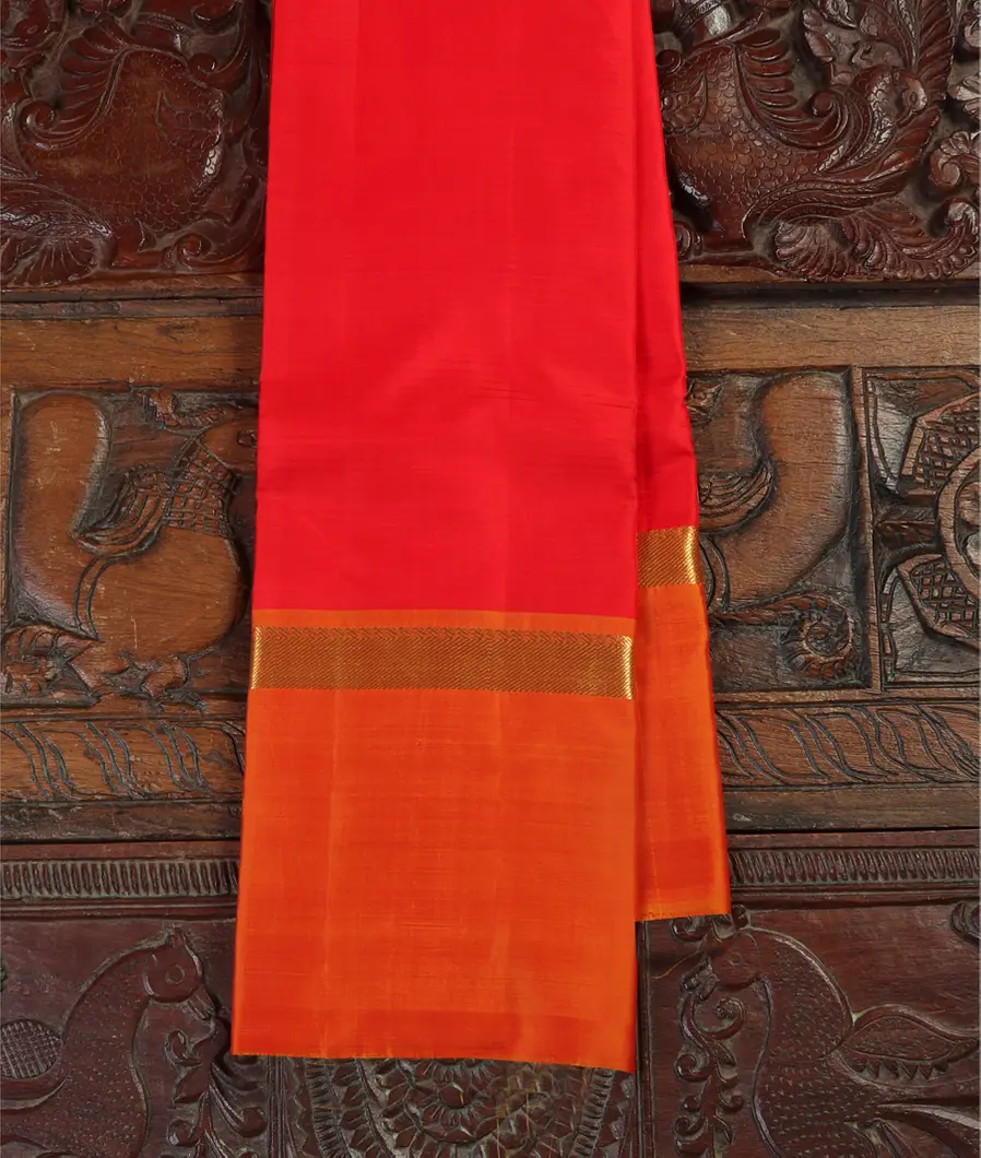 Red Soft Silk Saree T336677-image