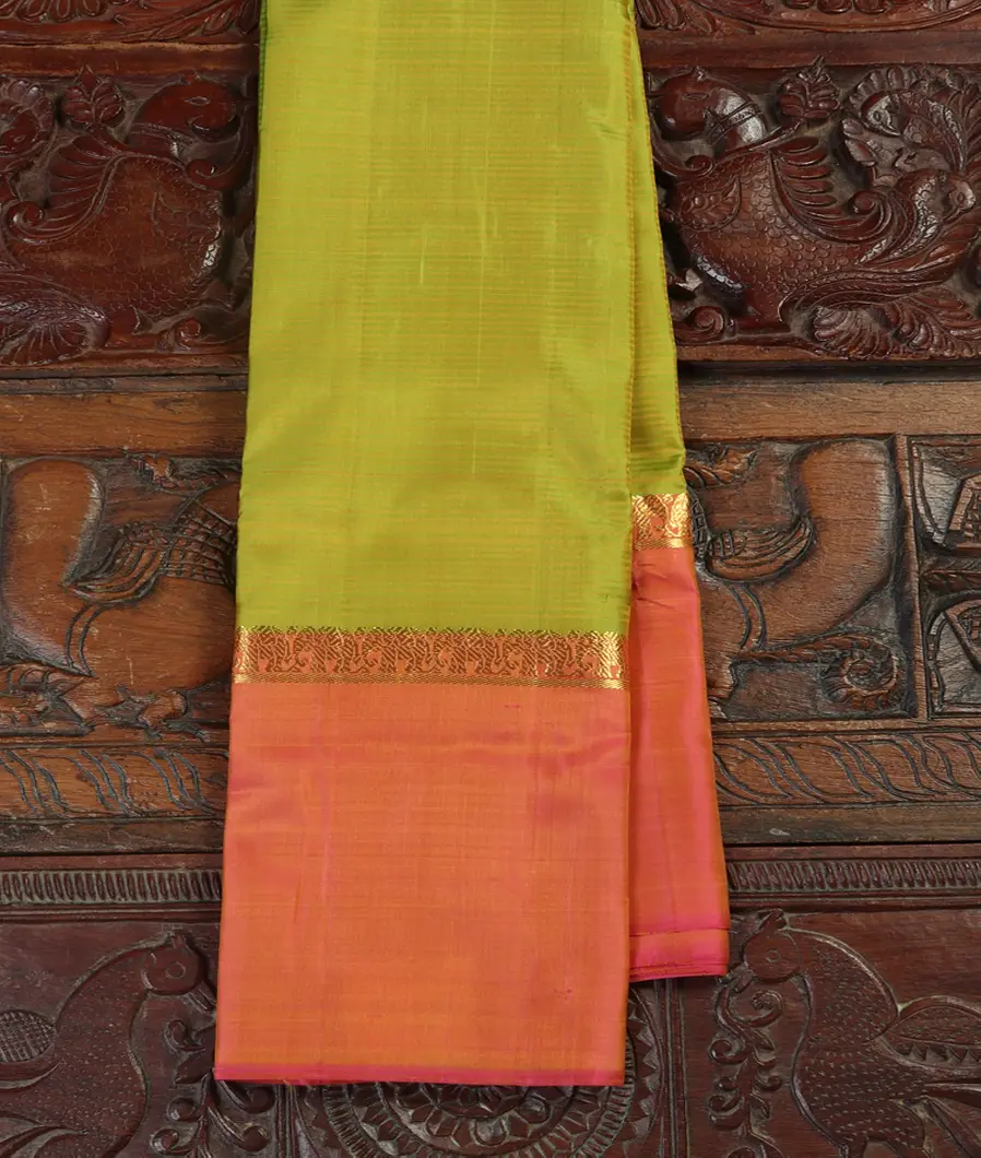 Green Soft Silk Saree T442438-image