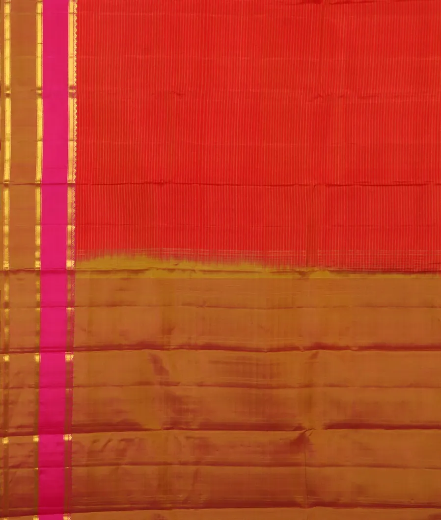 Red Soft Silk Saree T3728844