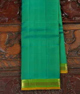 Green Soft Silk Saree T4424411