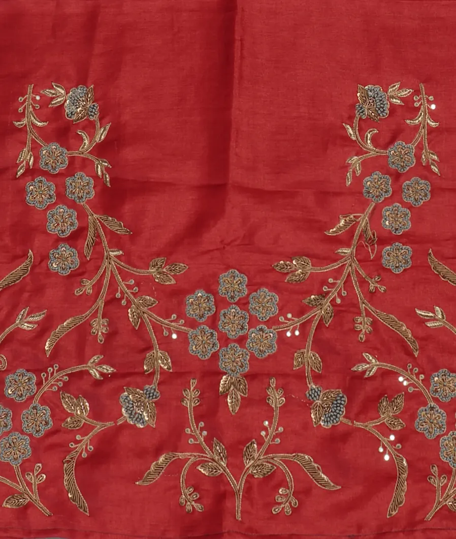 Green Mysore Crepe Silk Saree T4620054