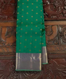 Green Soft Silk Saree T4632881