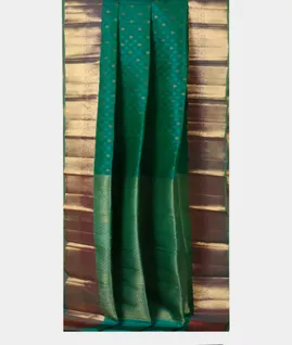 Green Soft Silk Saree T4632882