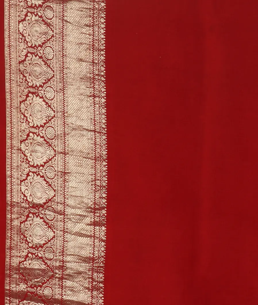 Multicolour Ajrakh Silk Saree T4643133