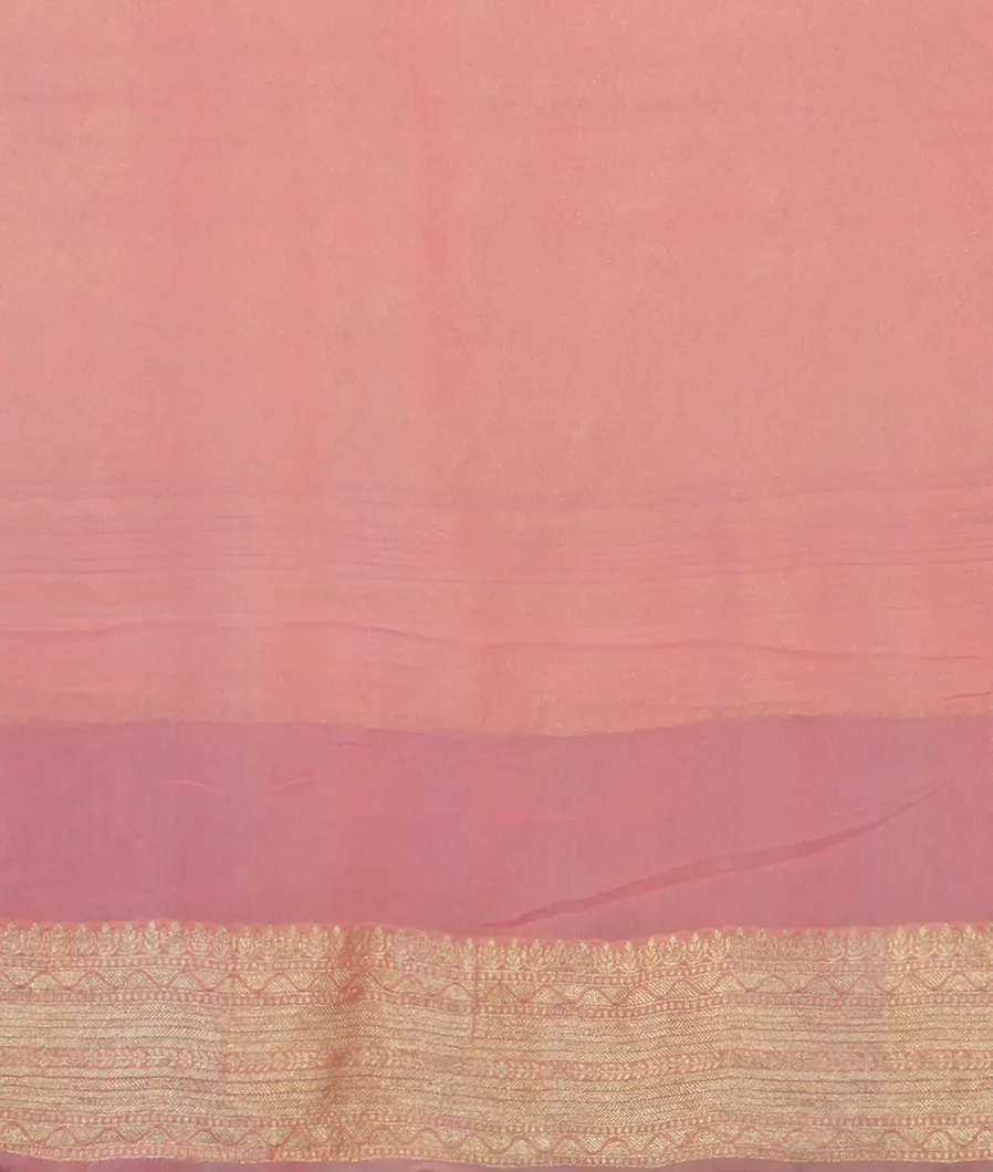 Multicolour Banaras Georgette Silk Saree T4598413