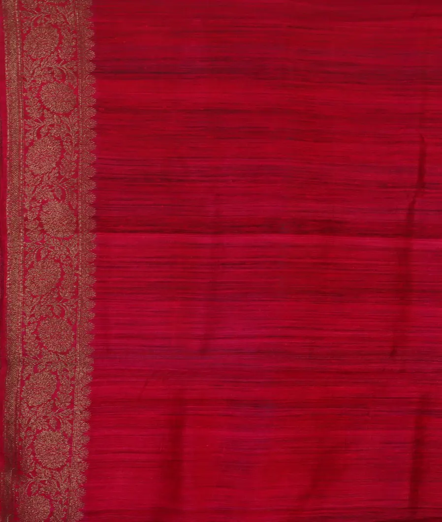 Blue Banaras Tussar Saree T4465793