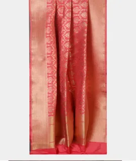 Pink Banaras Silk Saree T4596672