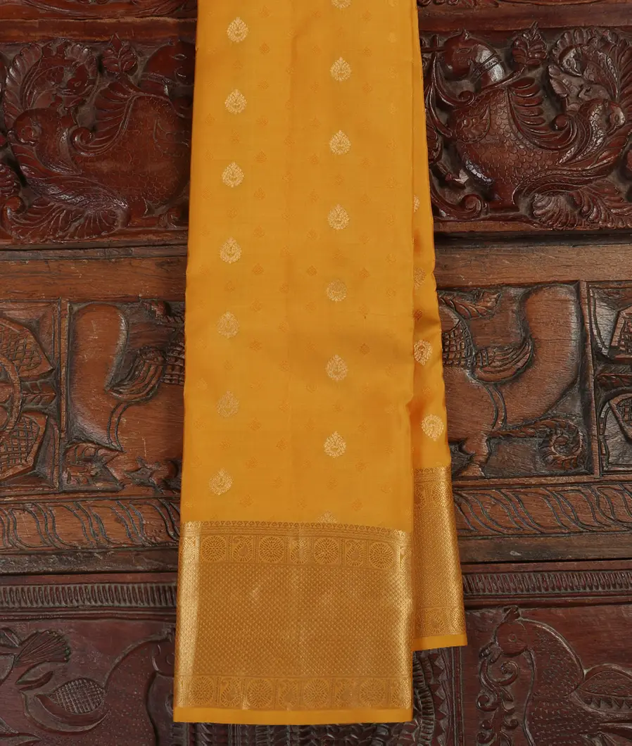 Yellow Soft Silk Saree T463330-image