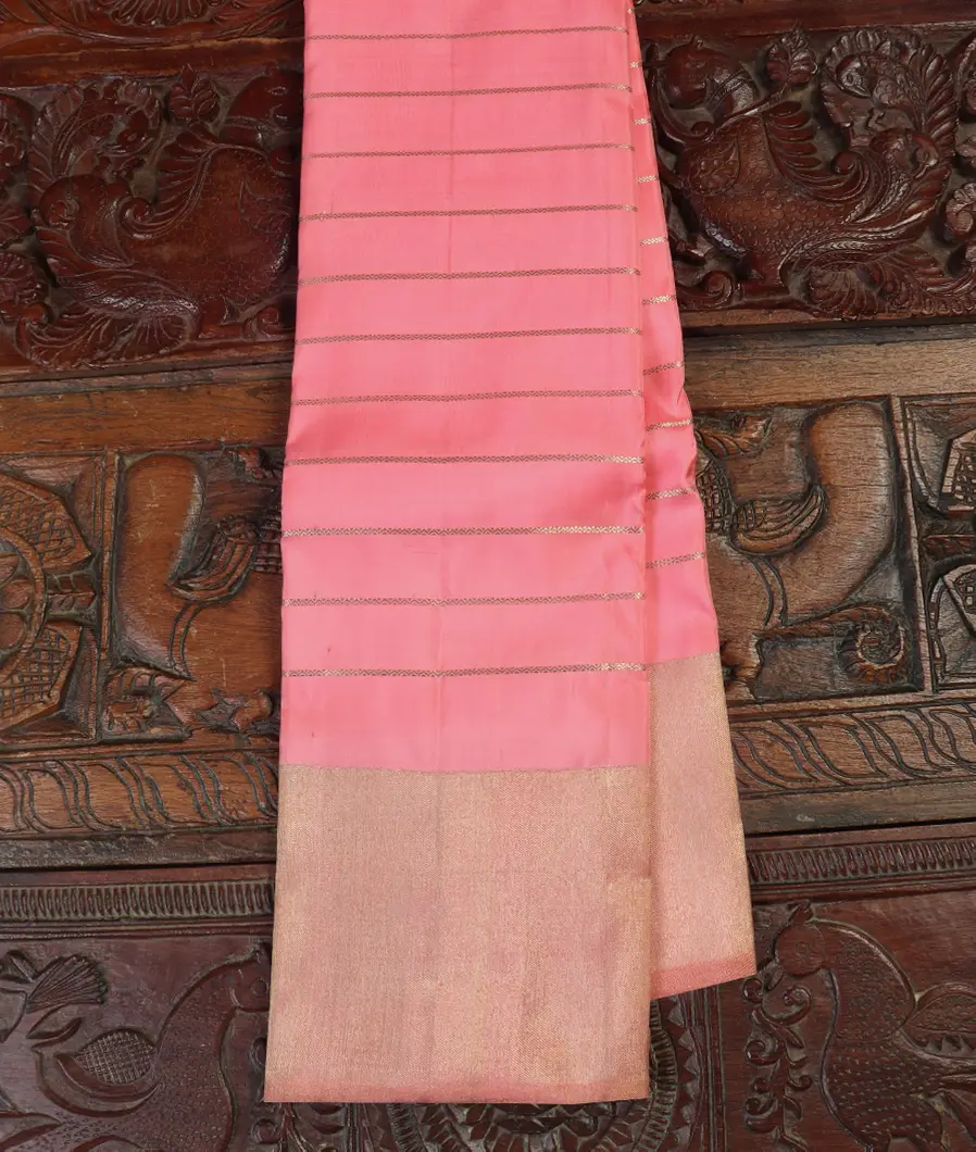 Pink Handwoven Kanjivaram Silk Saree T410040-image
